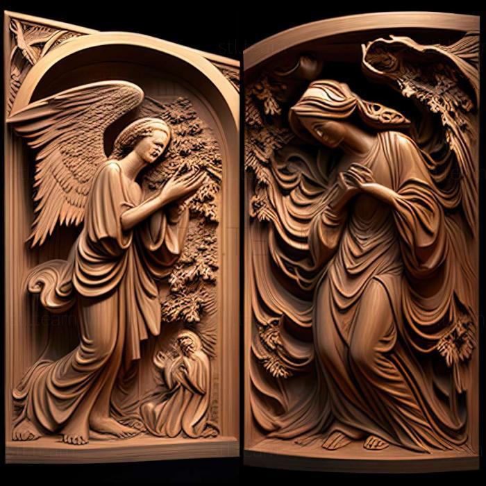 3D model Annunciation (STL)